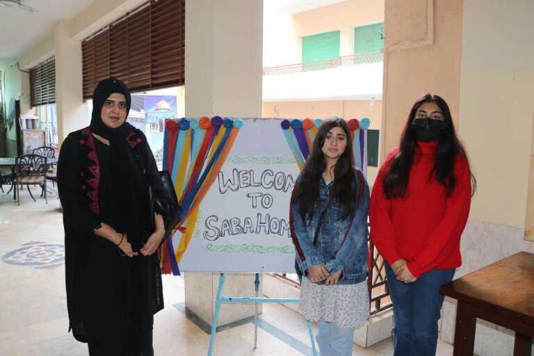 Students of Szabist University visited Saba Trust today.